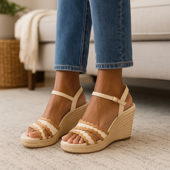 Kate Spade New York Wedge Sandals | Size 9.5 | NWT - Picture 12 of 12